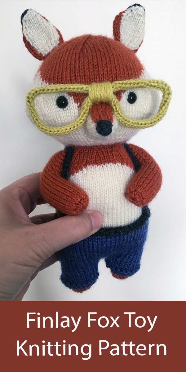 Knitting Pattern for Finlay Fox