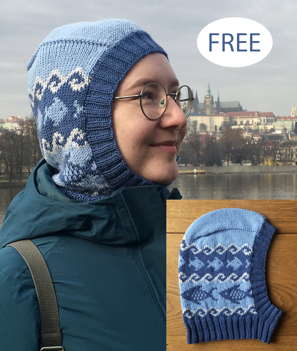 Free Fish Balaclava Knitting Pattern