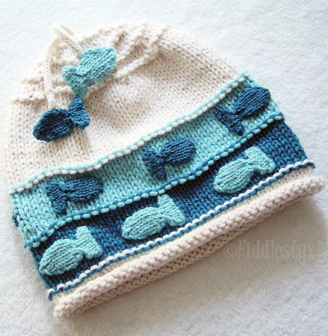 Knitting Pattern for Fish Hat