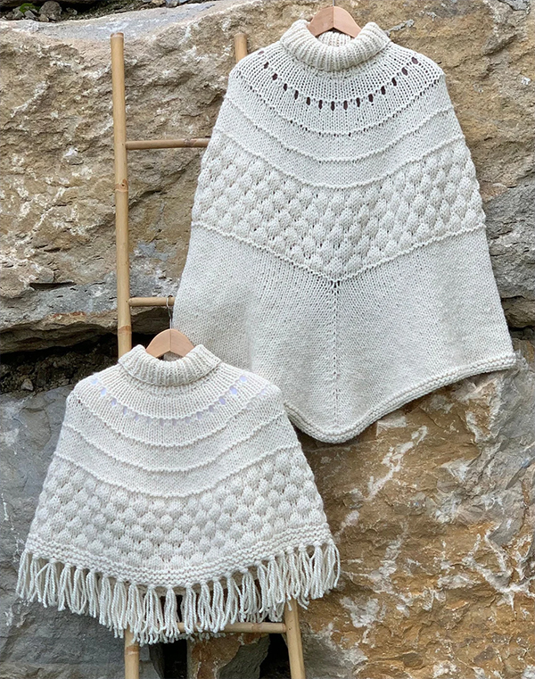 Fjäll Poncho Knitting Pattern