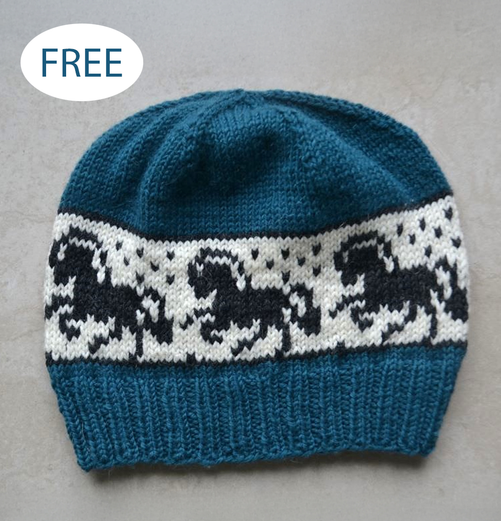 Fjord Horse Hat Knitting Pattern