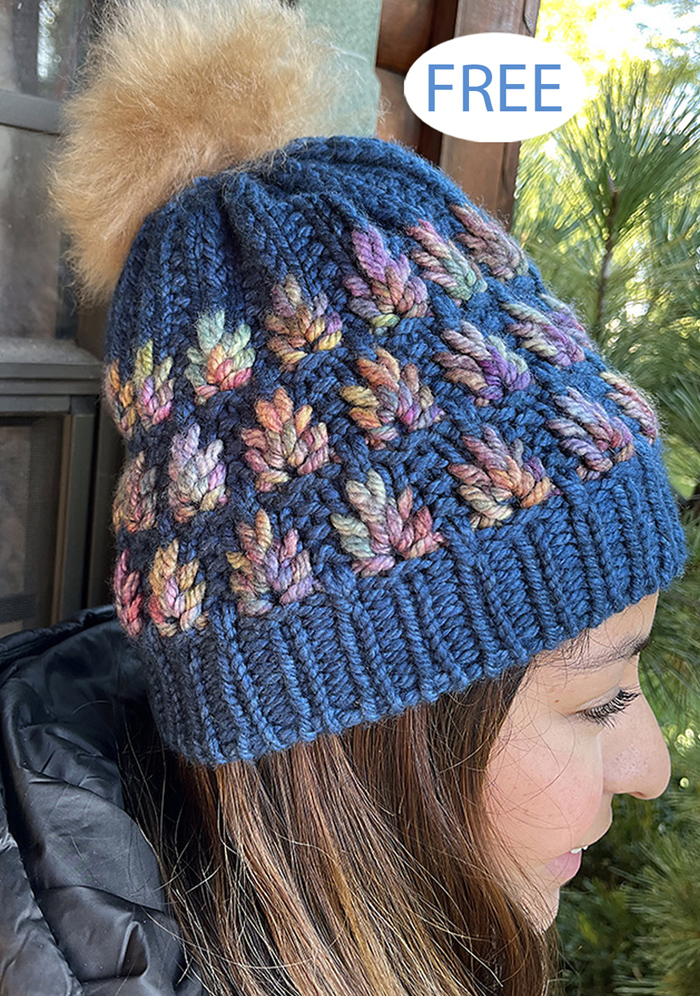 Free Flamin Fireflower Hat Knitting Pattern