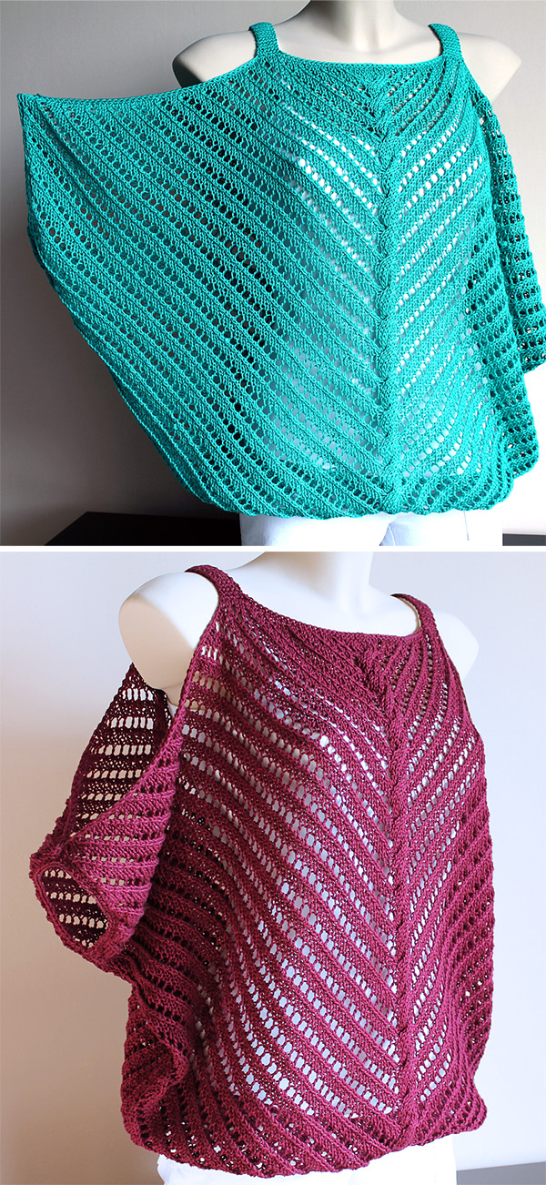 Free Knitting Pattern for Flirt Top