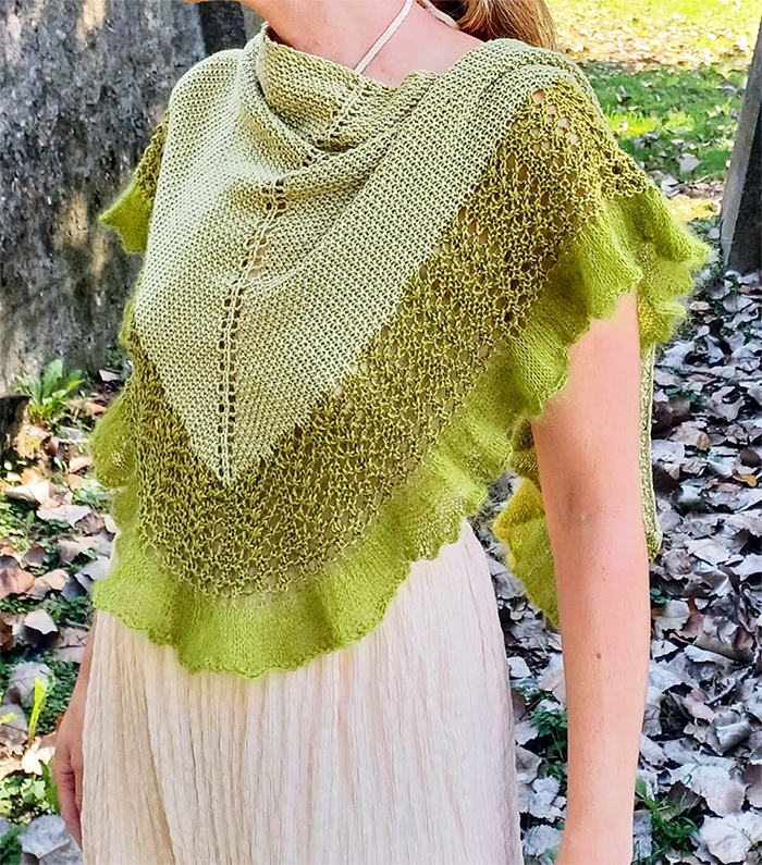 Knitting Pattern Florence Shawl