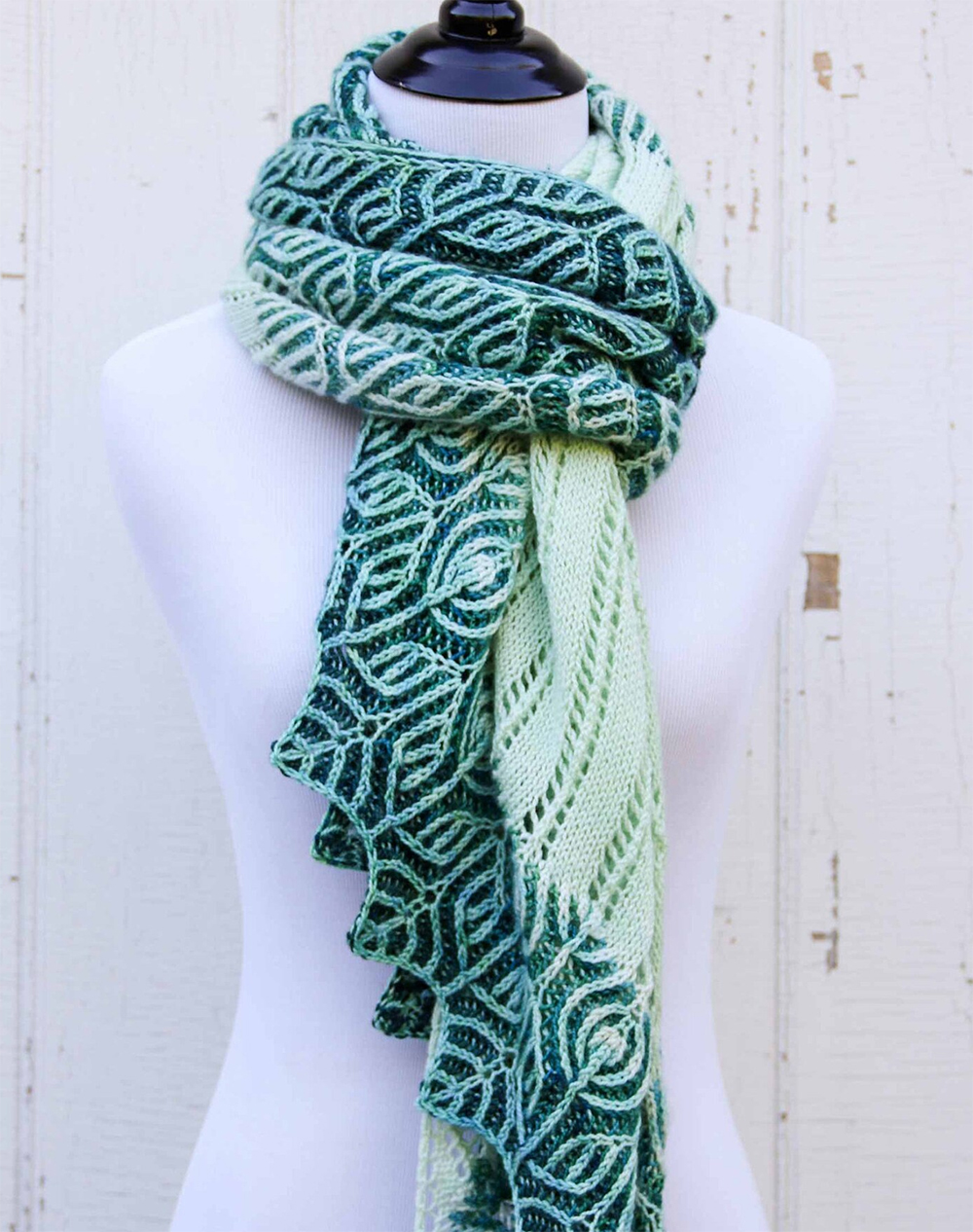 Knitting Pattern for Floret  Shawl 