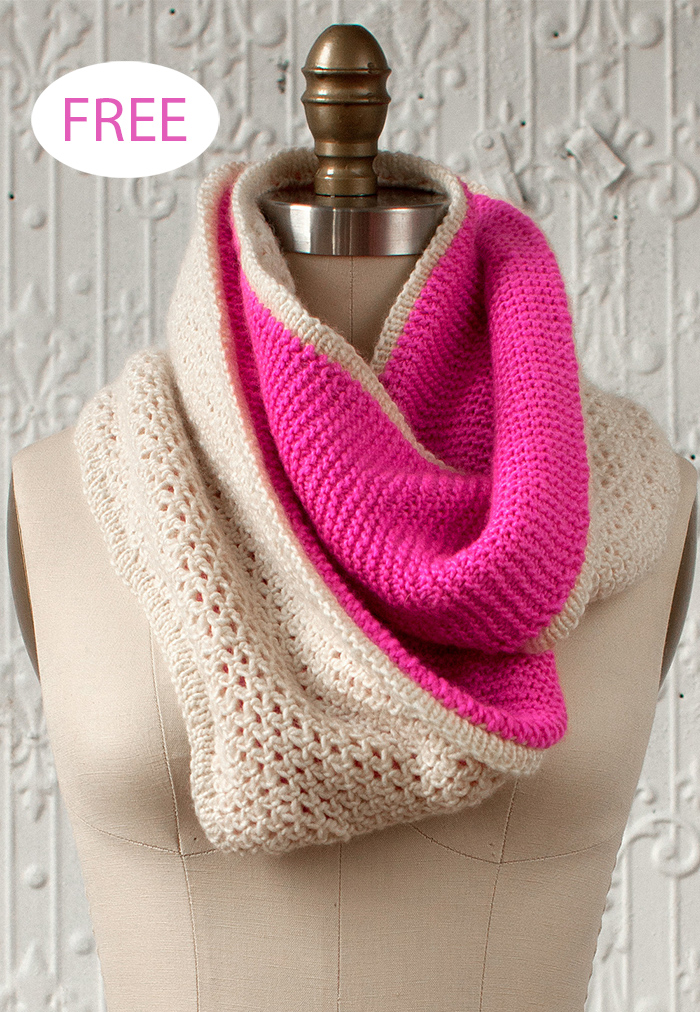 Florido Cowl Free Knitting Pattern