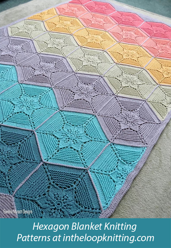 Flower Blanket Knitting Pattern