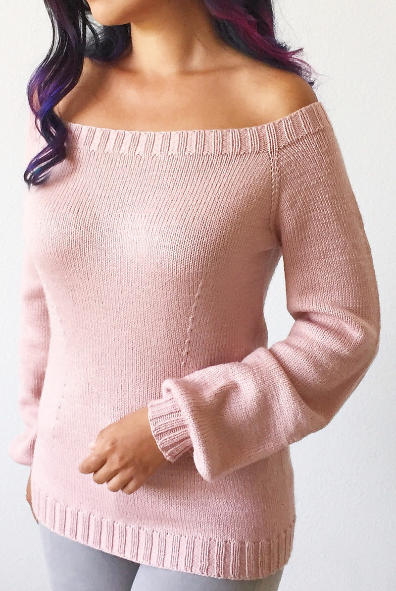 Free Knitting Pattern for Forever April Sweater