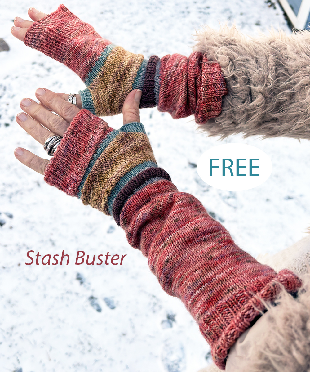 Free Forgotten Gem Mittens Knitting Pattern