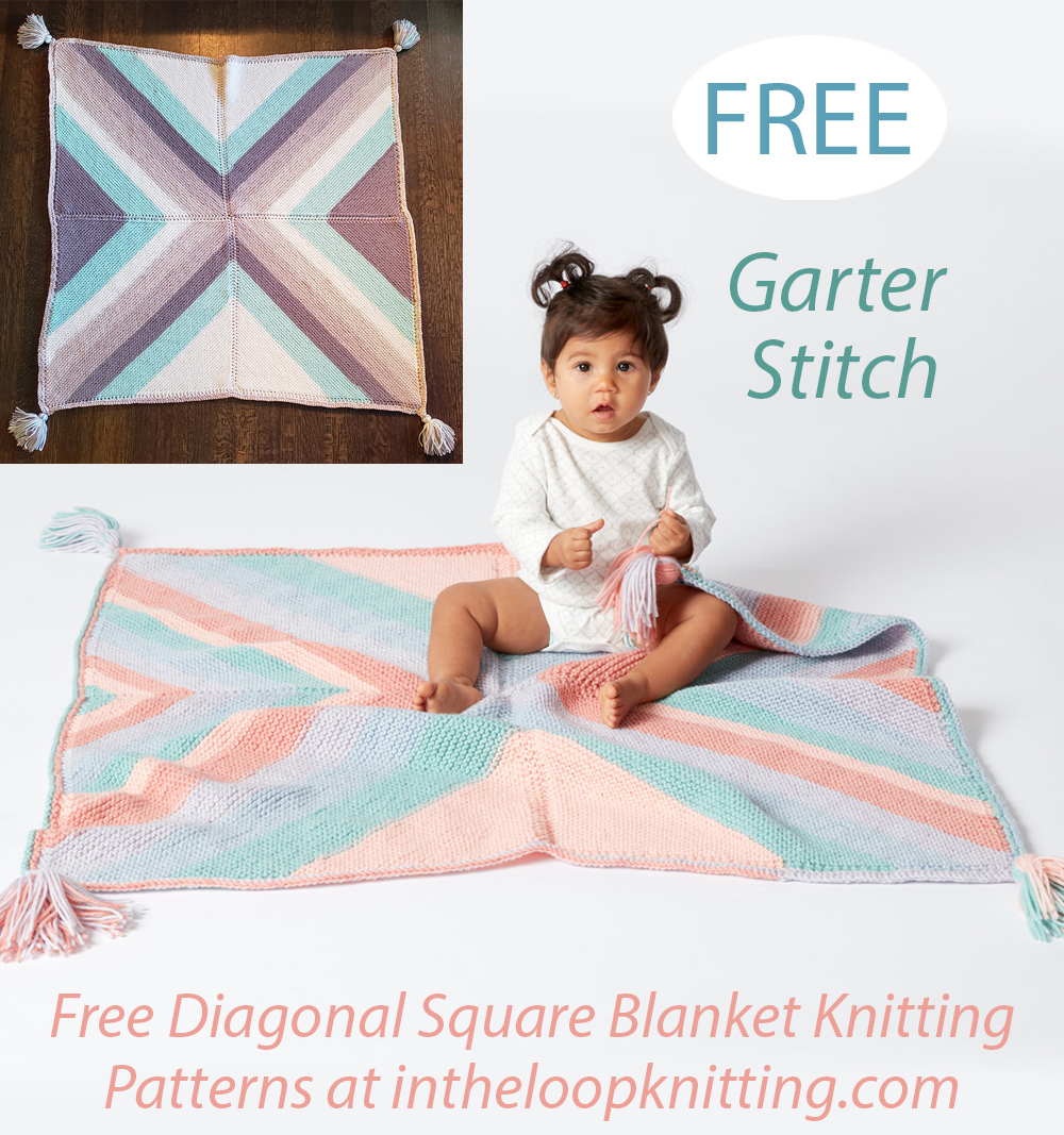 Free Four Corners Blanket Knitting Pattern
