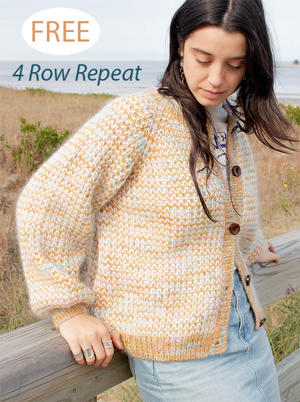 Free Knitting Pattern Fraile Cardigan