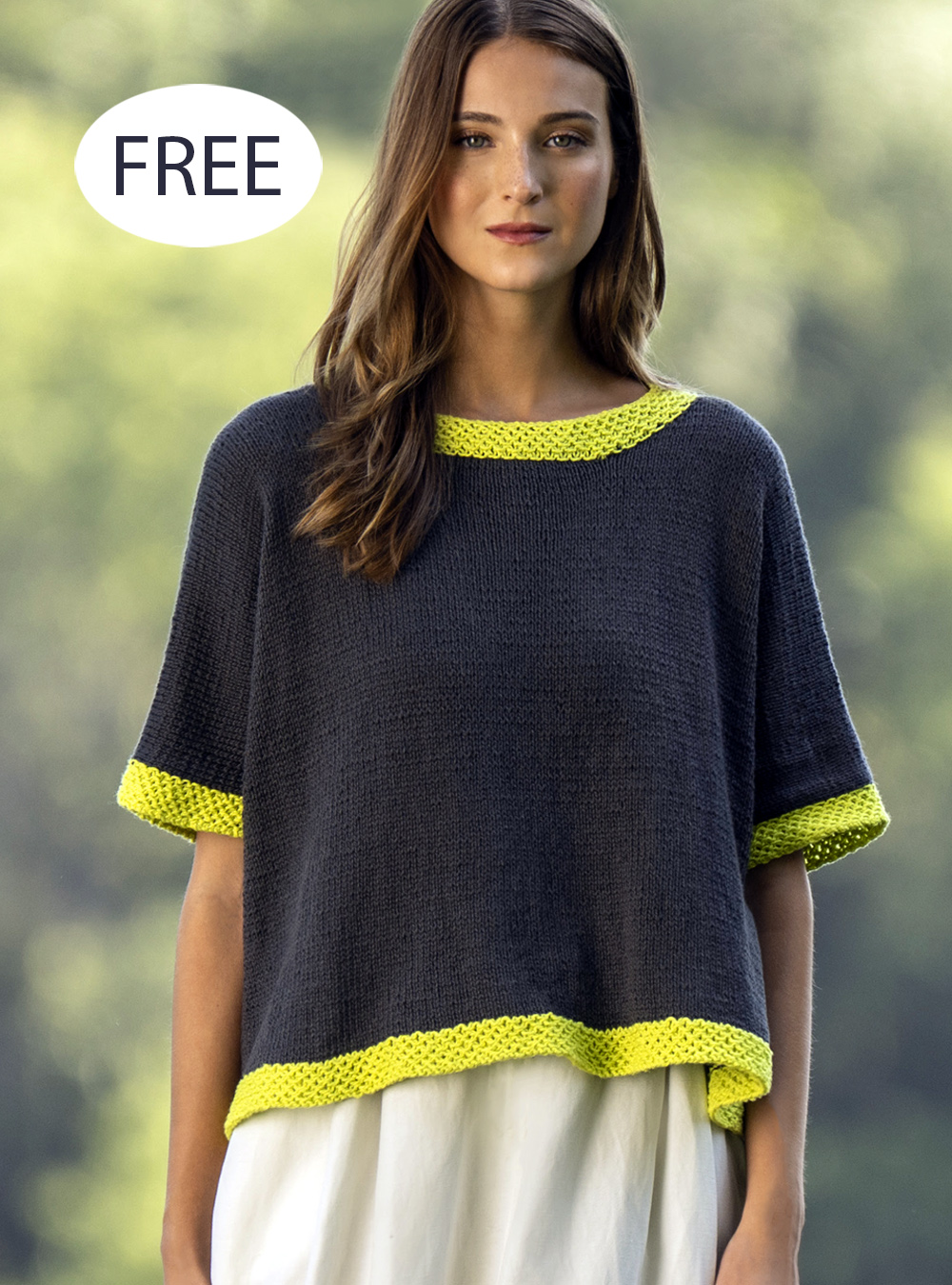Free France Avenue Tee Knitting Pattern 