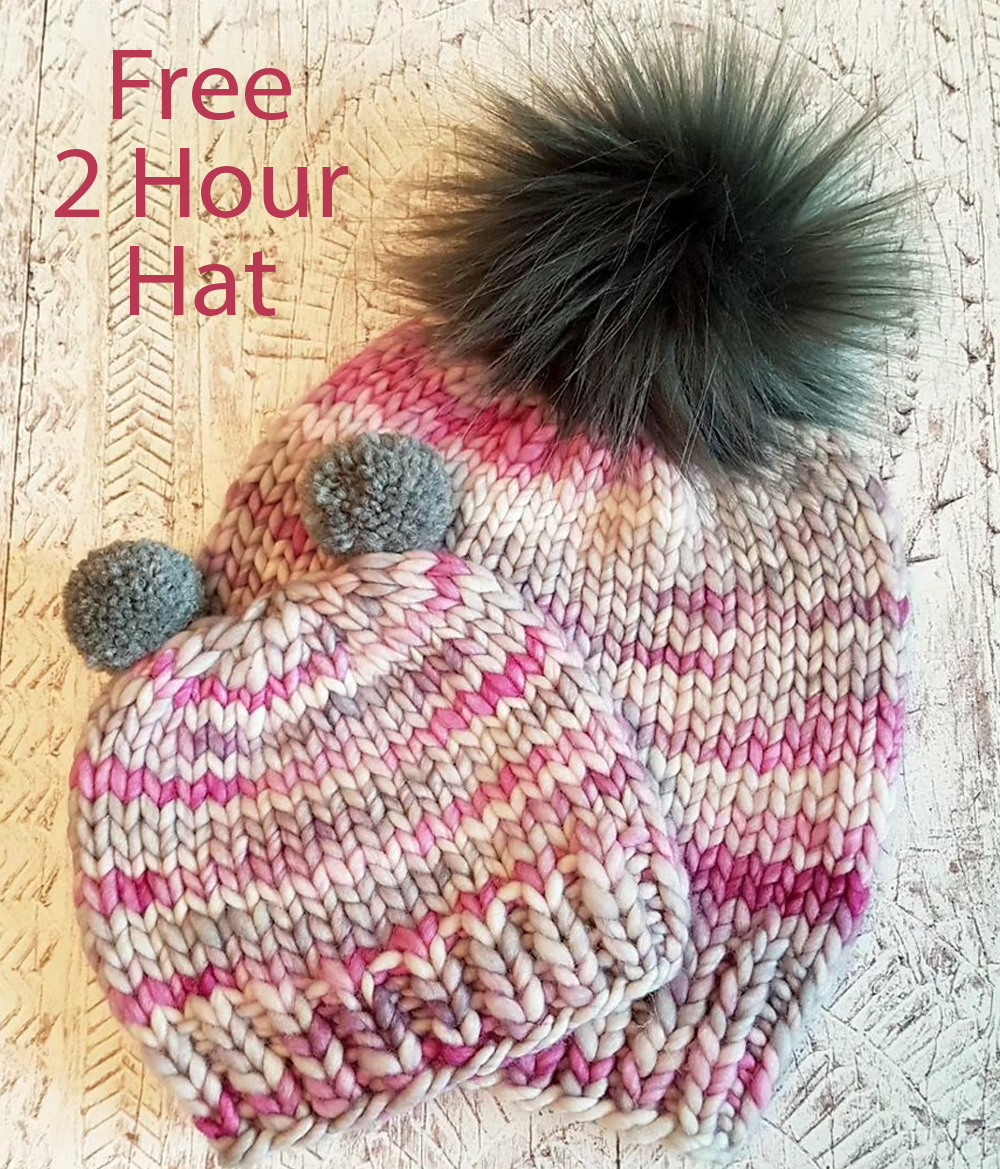 Free Frankie Hats Knitting Pattern