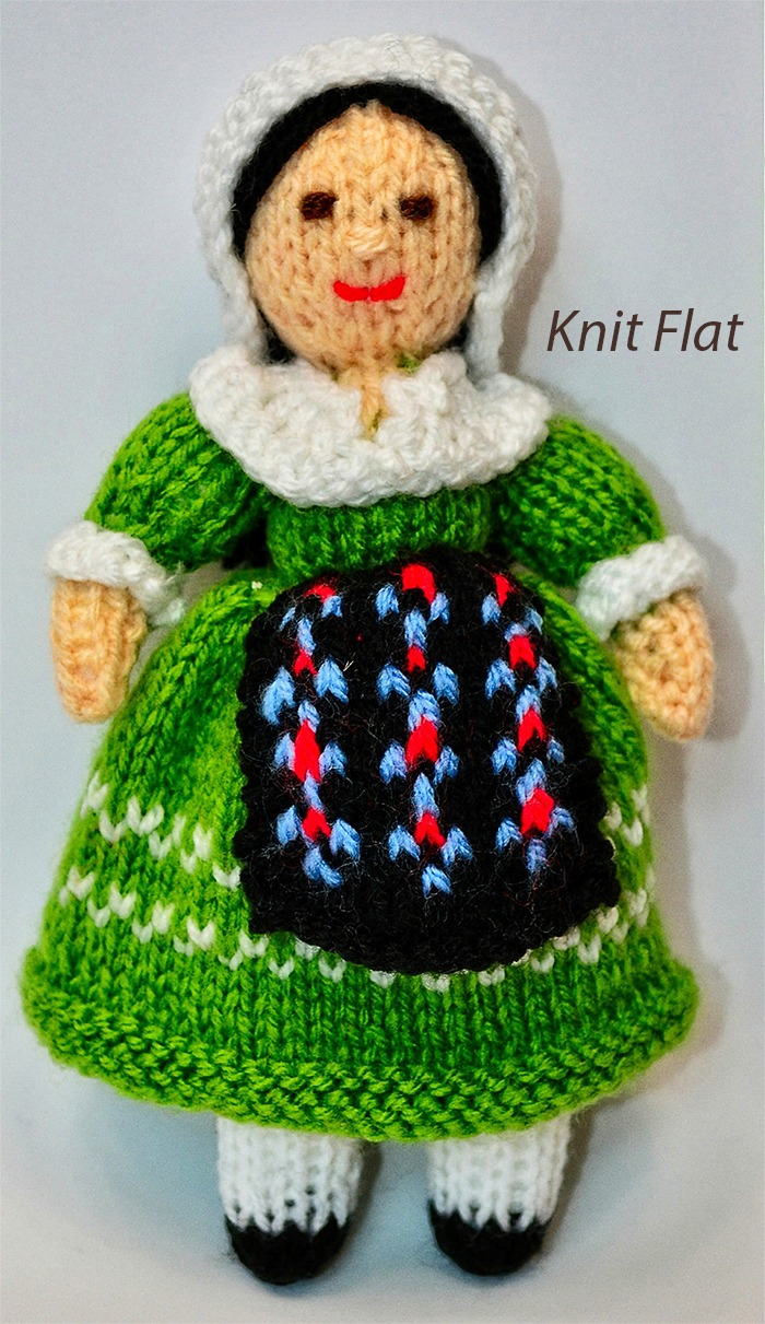 Free French Folk Doll Knitting Pattern