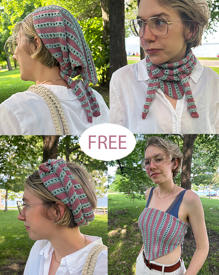 Free Friendship Kerchief Knitting Pattern