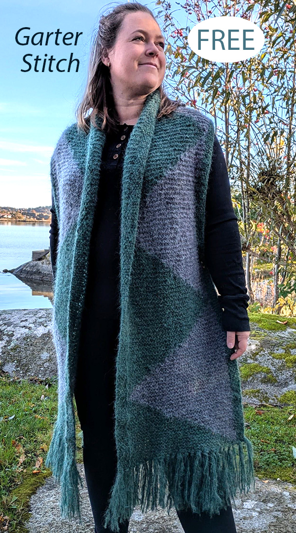 Free ringy Wrap Shawl Knitting Pattern