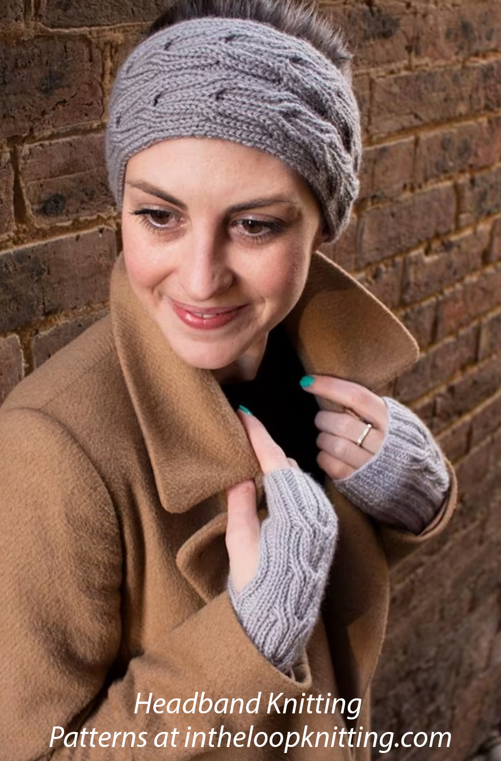 Frost Fighter Headband and Mitts Set Knitting Pattern