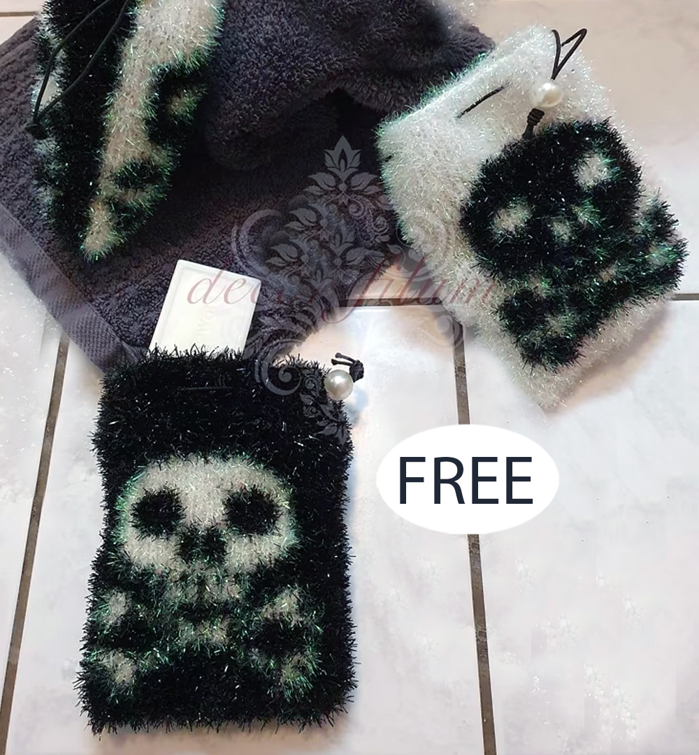 Free Frothy Roger Soap Sachet Bag Knitting Pattern