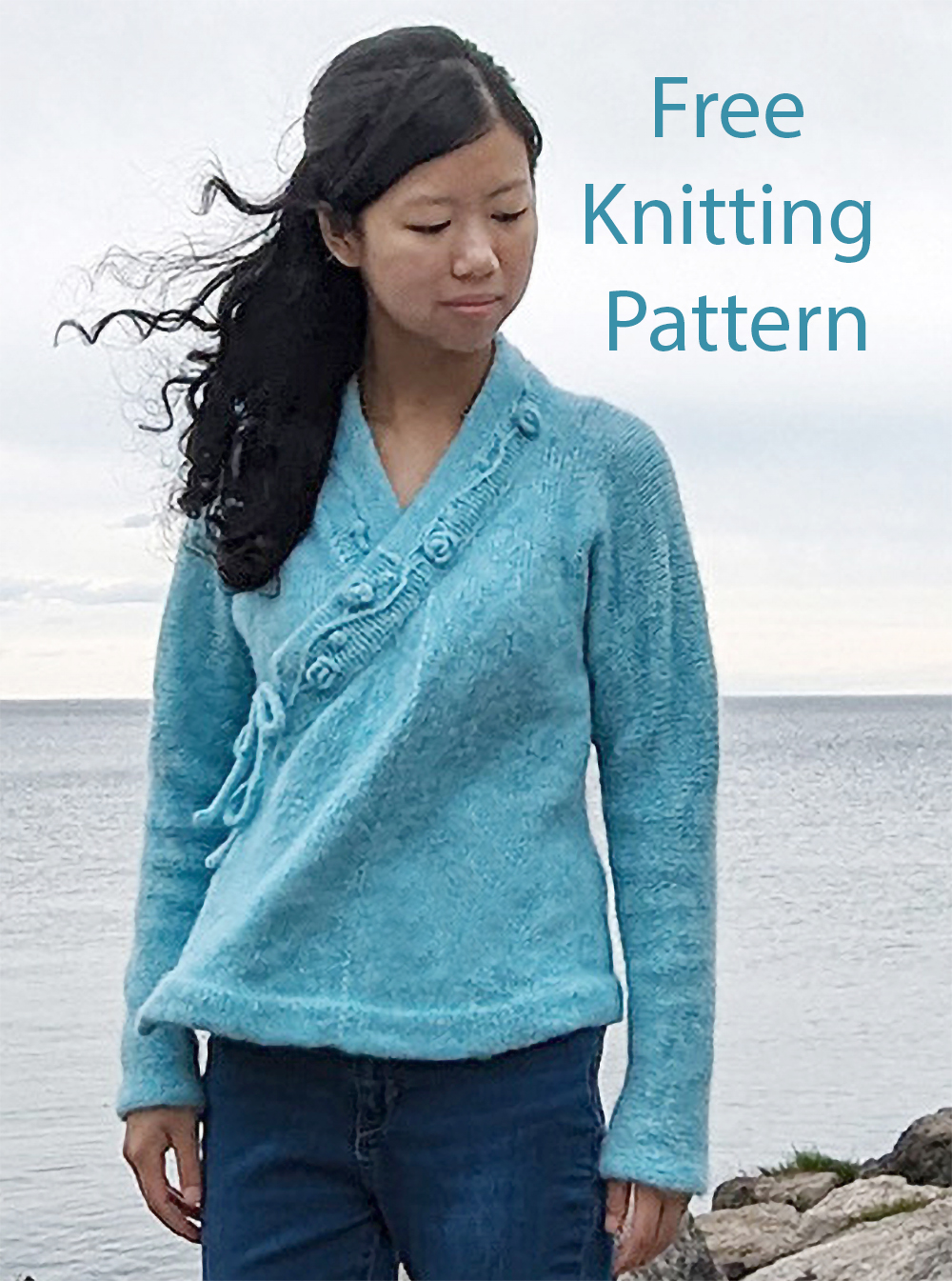 Frozen Porcelain Cardigan Knitting Pattern Set