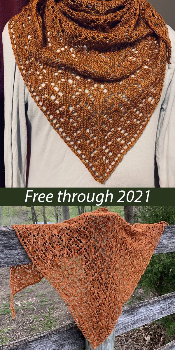 Full of Joy Shawl Free Knitting Pattern through 2021