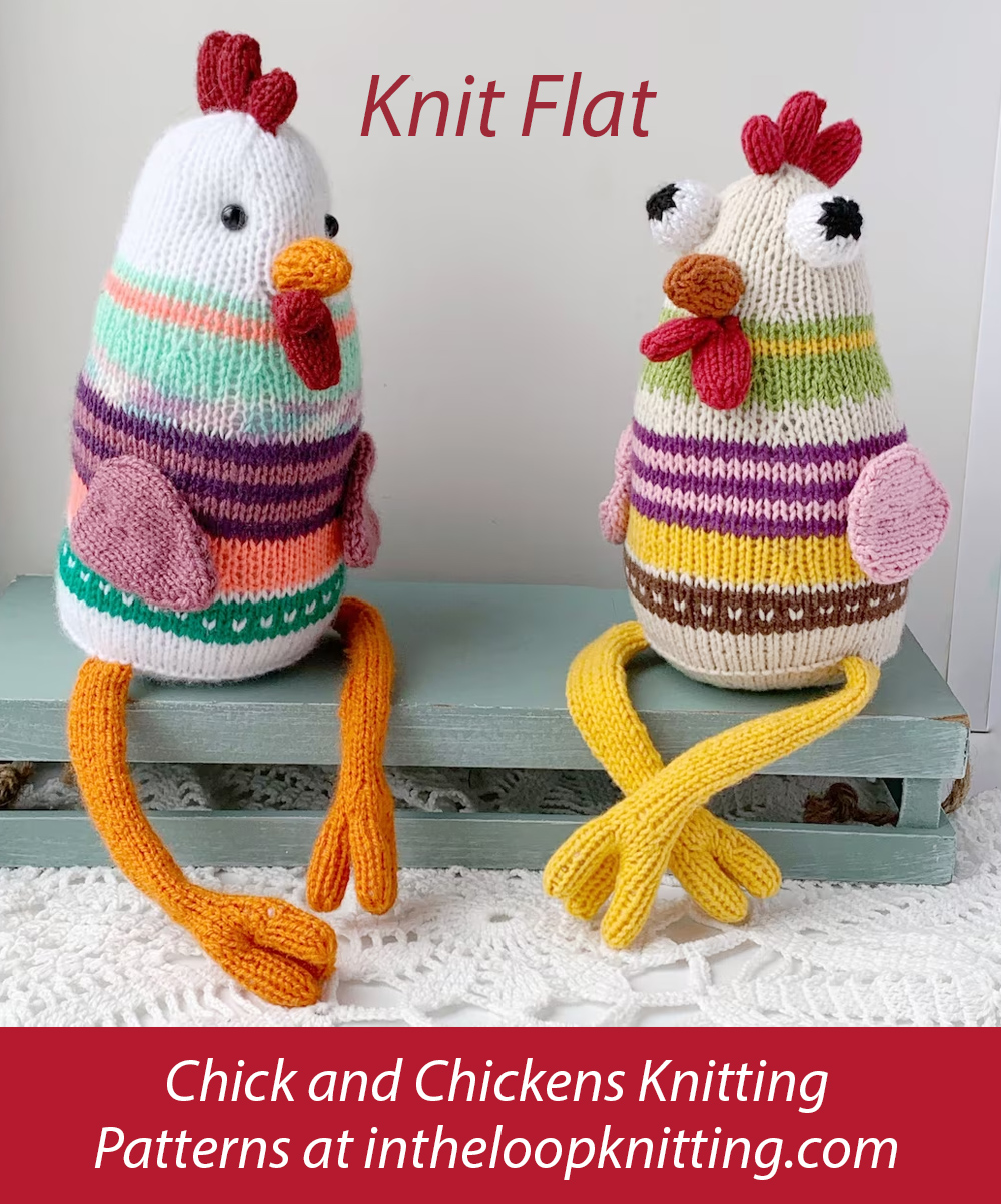Funny Chicken Knitting Pattern