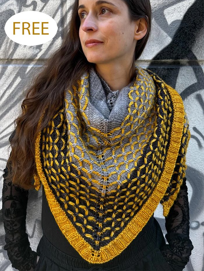 Free Gables Moonlight Shawl Knitting Pattern