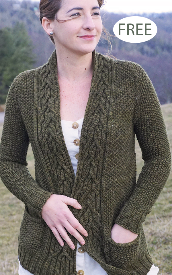 Free Gailleann Cardigan Knitting Pattern