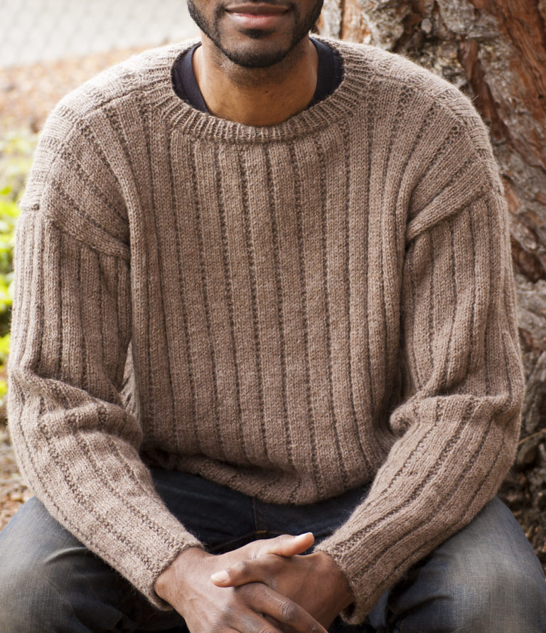 Men S Sweater Knitting Patterns In The Loop Knitting