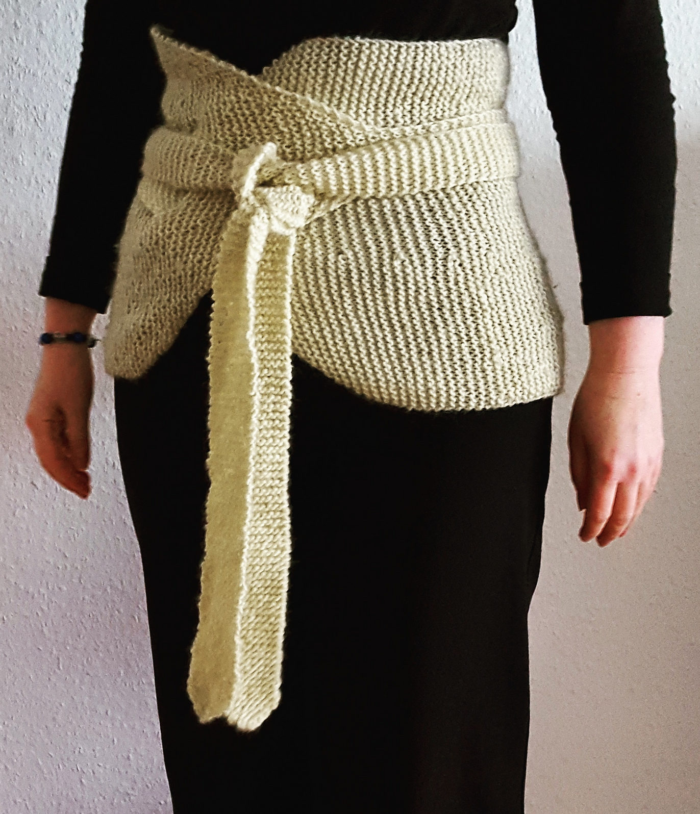 Free Knitting Pattern for Garter Stitch Haramaki