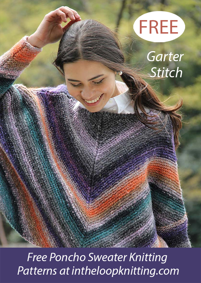 Free Garter Stitch Sweater Knitting Pattern