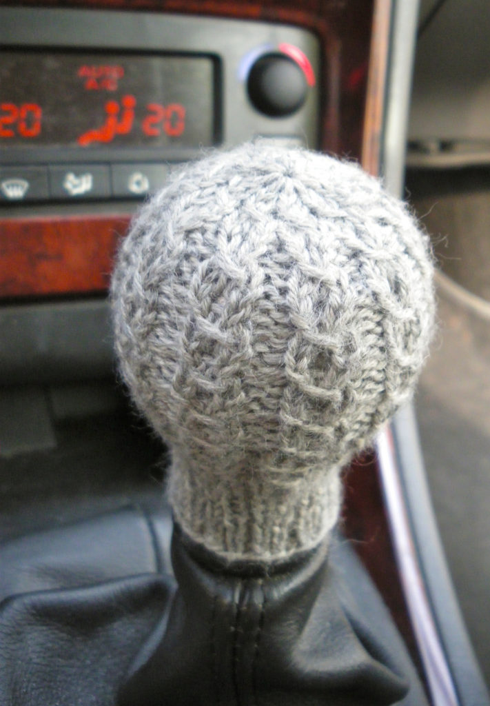 Free Knitting Pattern for Gear Stick Sock