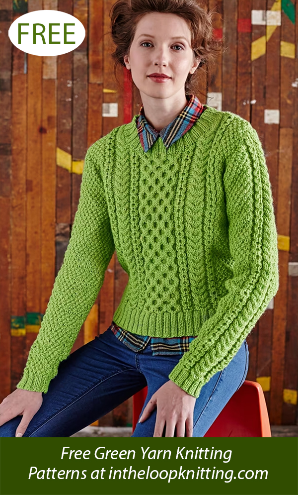 Free Gelato Sweater Knitting Pattern
