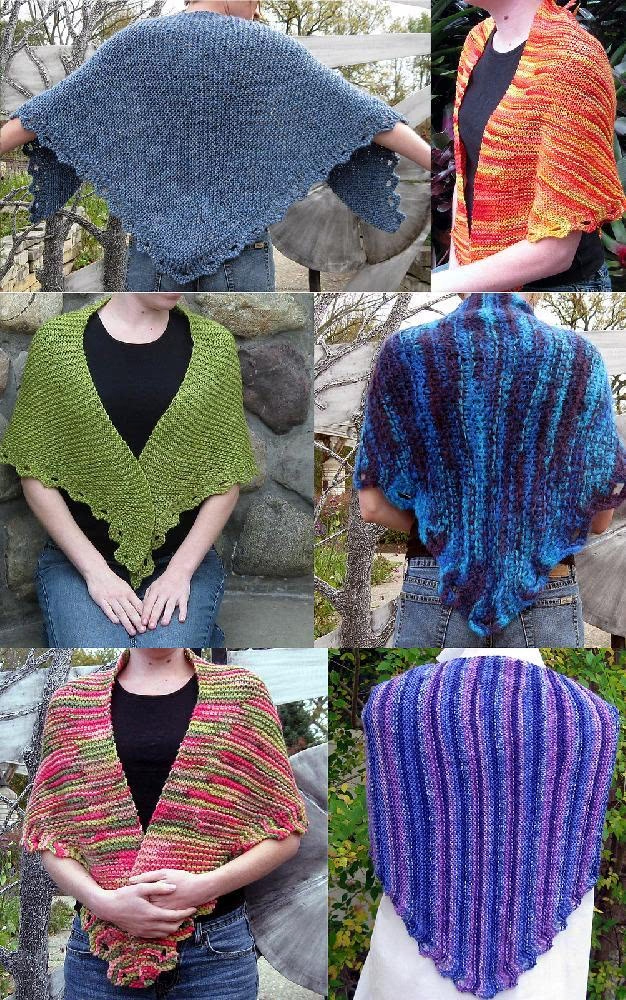 Gentle Shawl Knitting Pattern