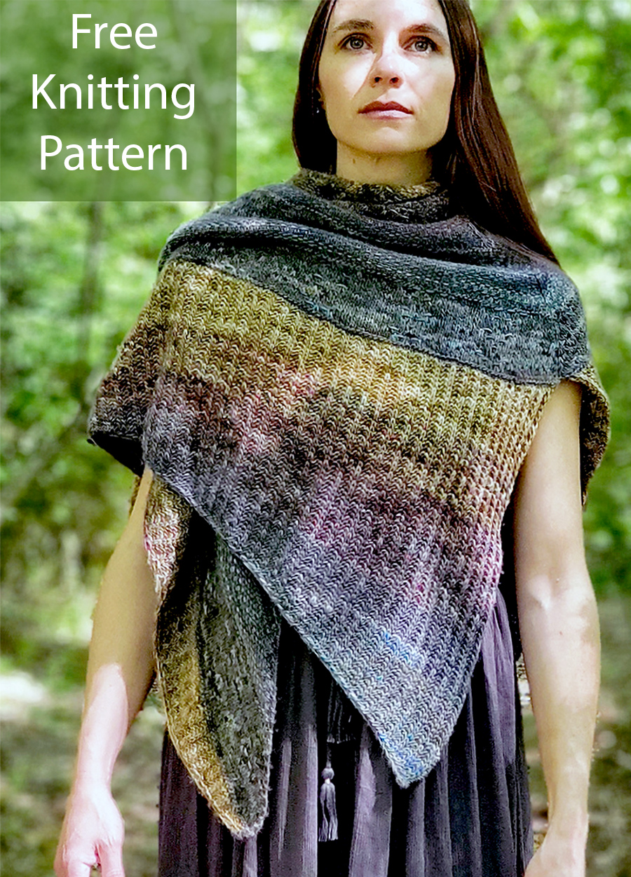 Geometer Shawl Knitting Pattern