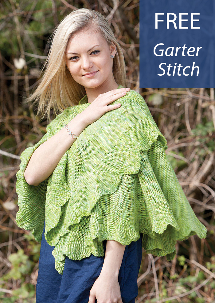 Free Gingko Biloba Shawl  Knitting Pattern