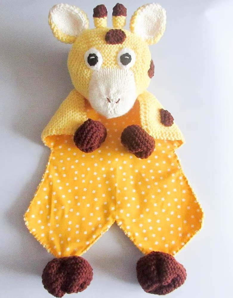 Knit and Sew Patterns for Animal Comfort Loveys
