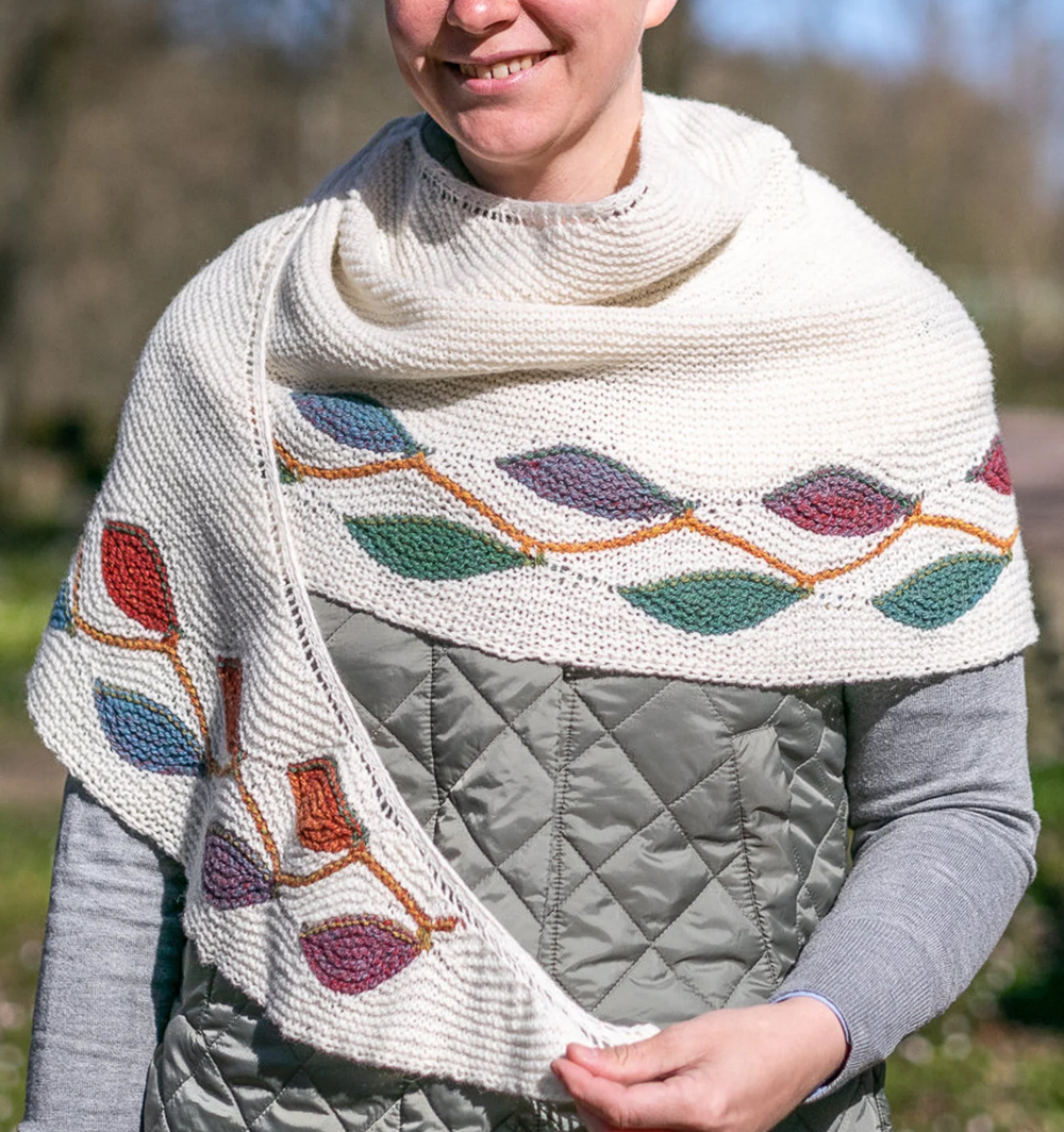Girlang  Shawl Knitting Pattern