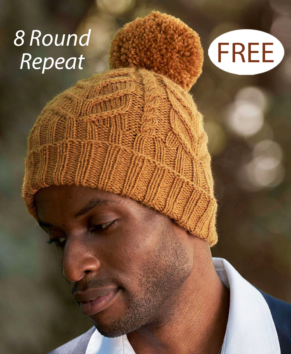 Men s Hat Knitting Patterns In the Loop Knitting