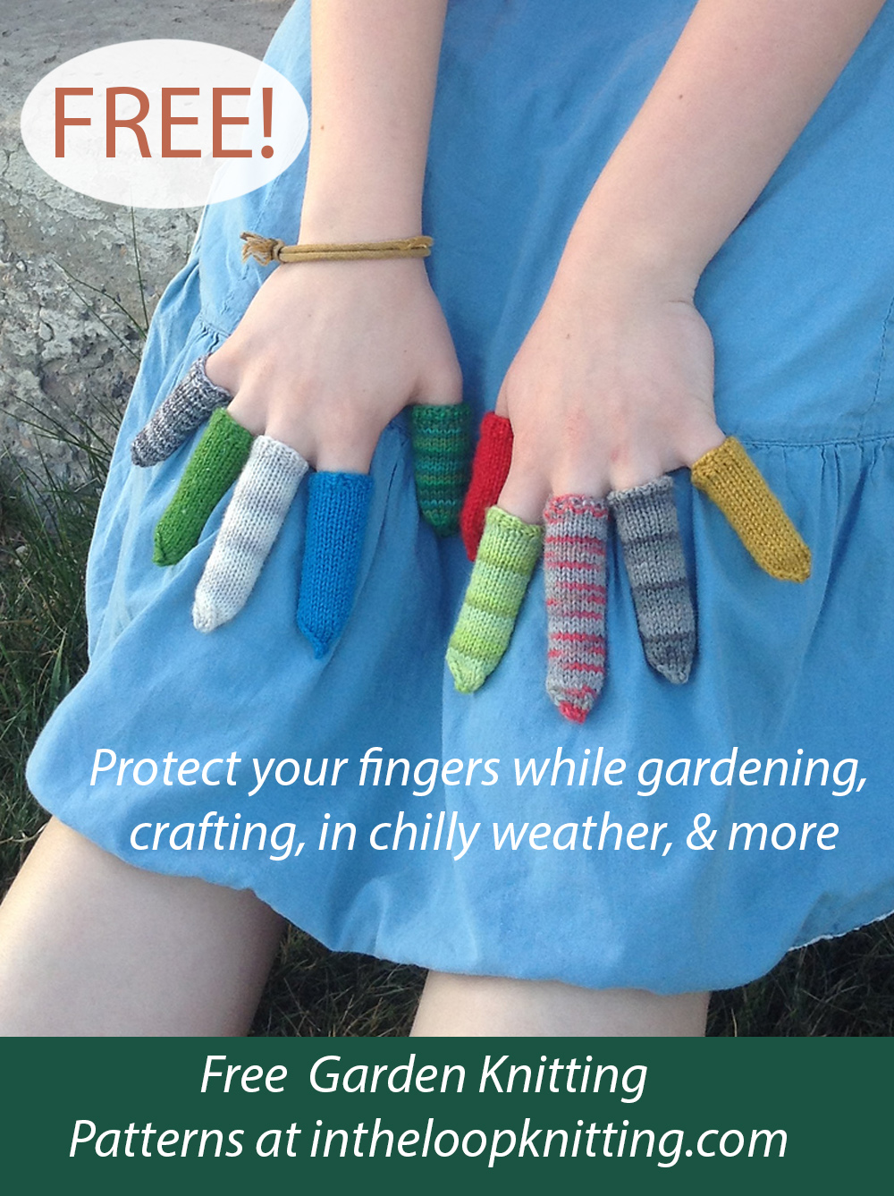 Free Finger Protectors Knitting Pattern