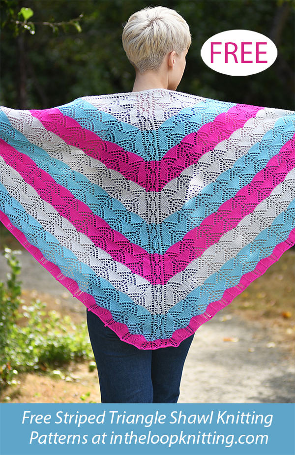 Free Glow Shawl Knitting Pattern