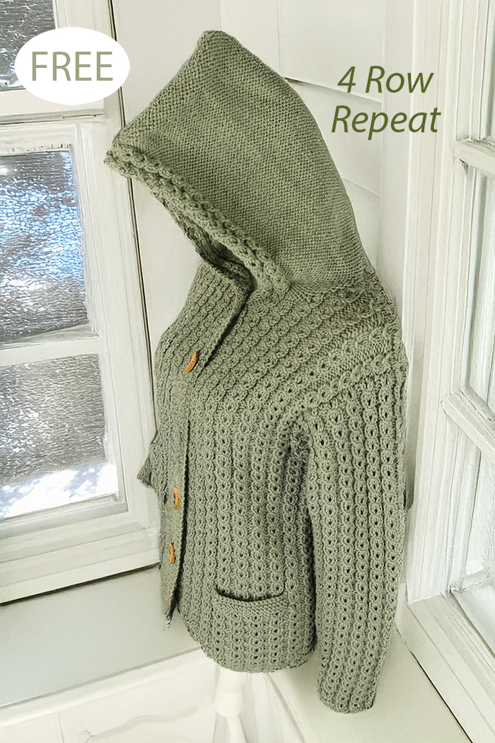 Free Glynda Jacket Knitting Pattern