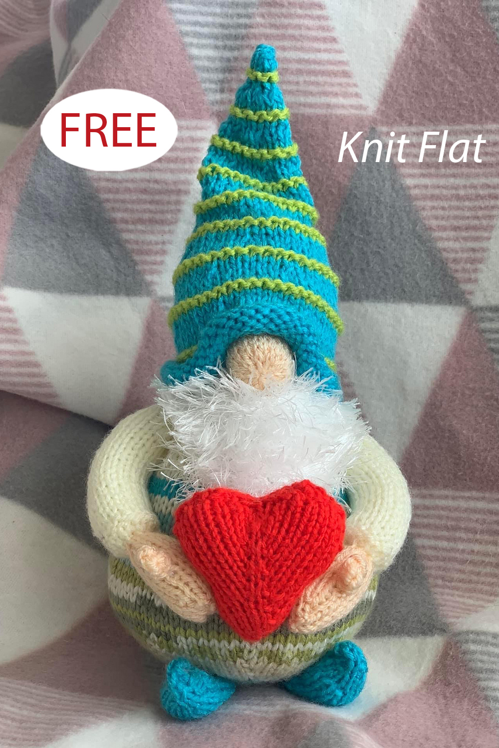 Free Gnorman Gnomes Knitting Patterns Stash Buster