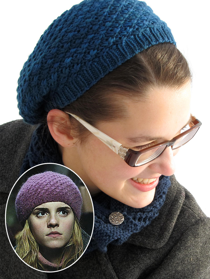 Free Knitting Pattern for Godric's Hollow Hat