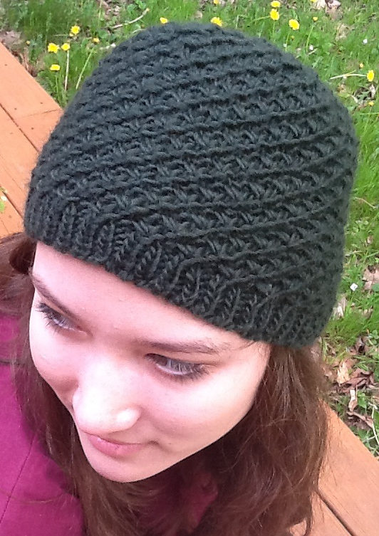 Free Knitting Pattern for Godric's Hollow Hat