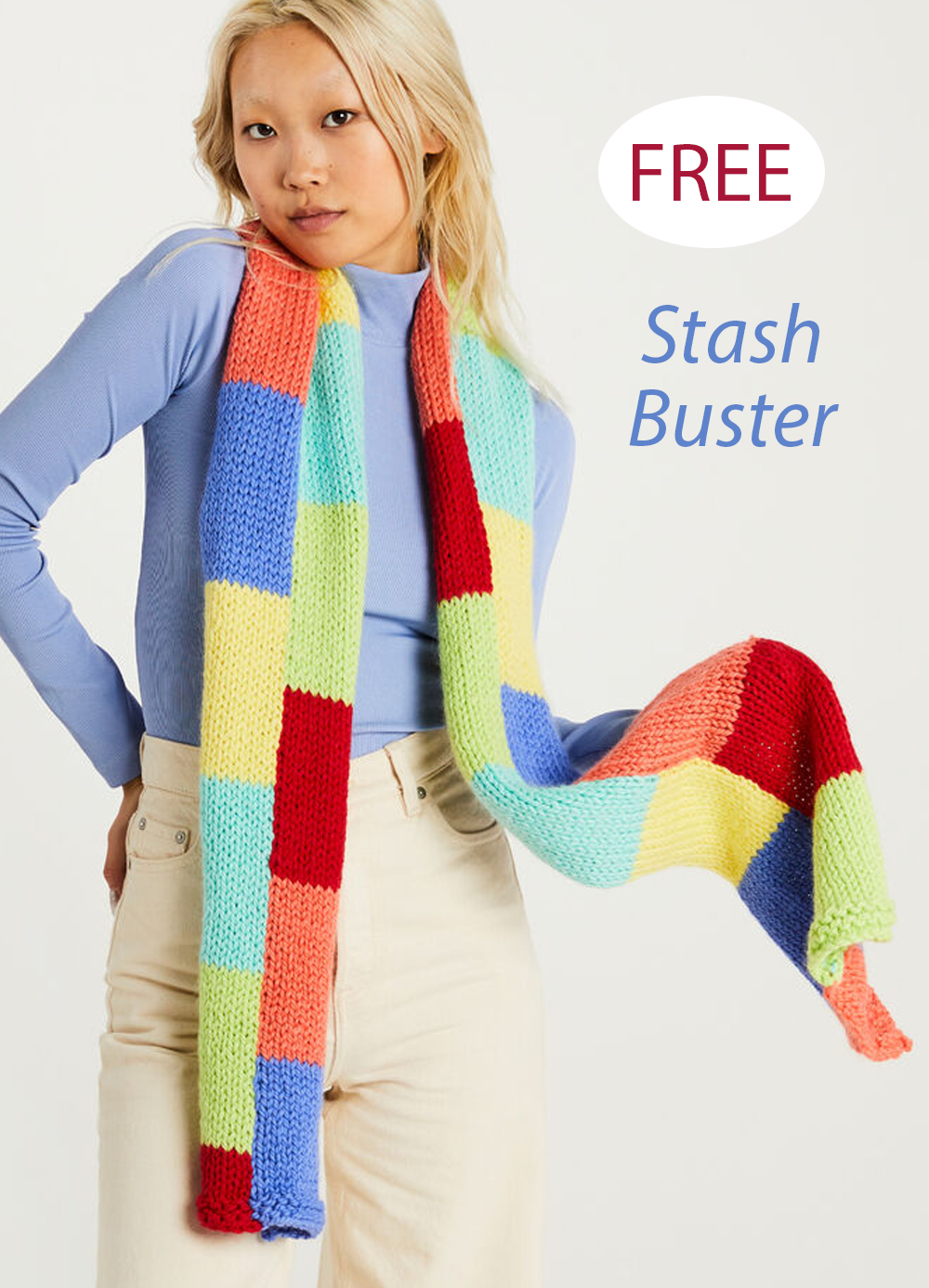 Free Knitting Pattern Golden Scarf