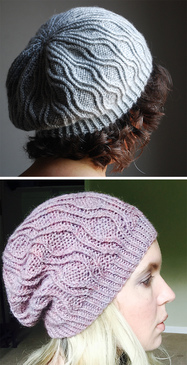 Free Knitting Pattern for Amanara Beret