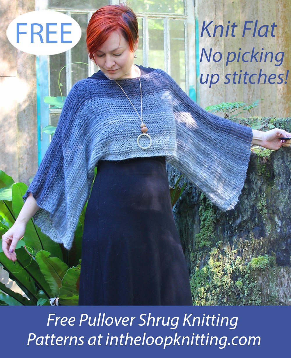 Free Gradient Linier Top Knitting Pattern