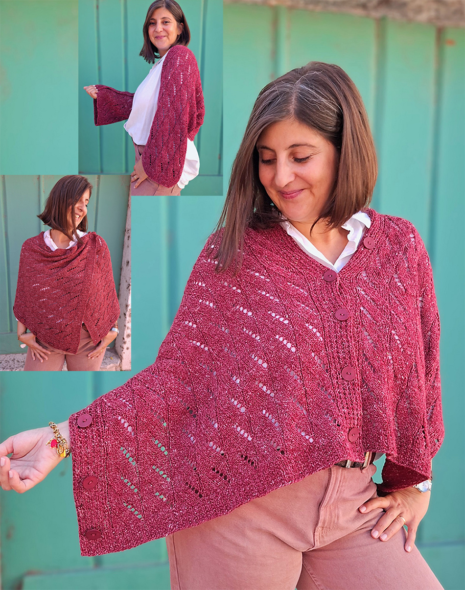 Free Granate Shawl Knitting Pattern