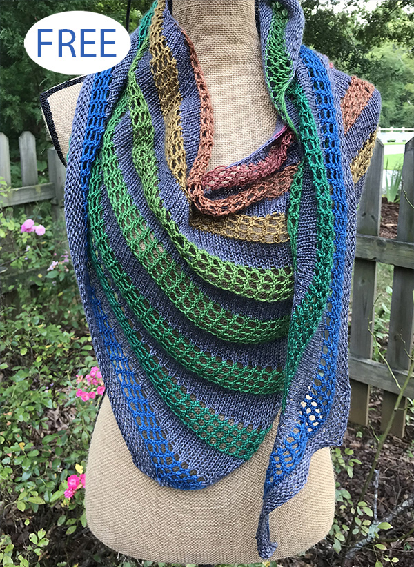 Free Grandling Shawl Knitting Pattern