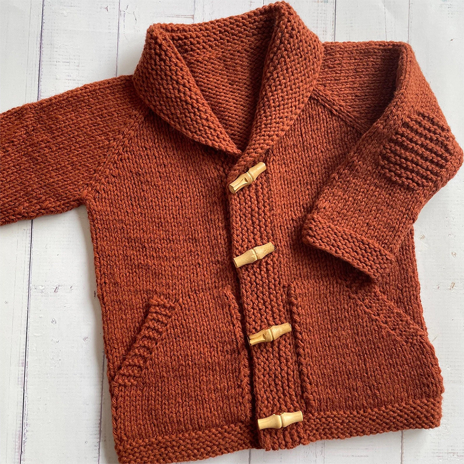 Knitting Pattern for Little Opa Cardigan